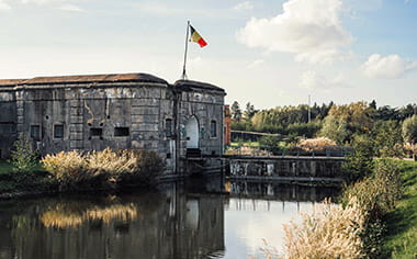 Fort Breendonk in Belgium